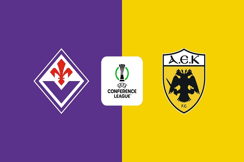 پخش زنده بازی فیورنتینا و آاک امروز 6 آذر 1404