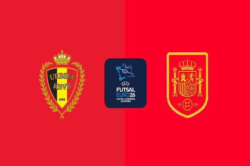 پخش زنده فوتسال اسپانیا و بلژیک امروز 9 بهمن 1404