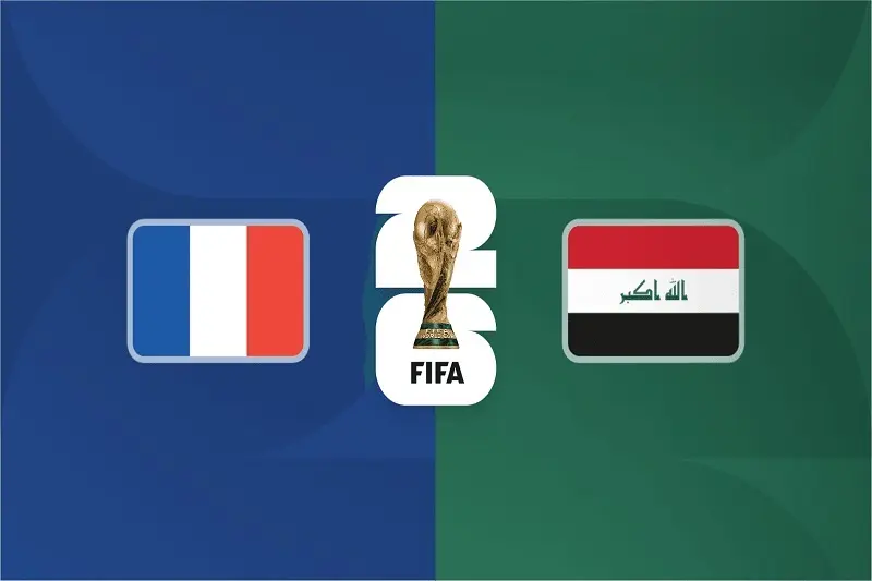 پخش زنده بازی فرانسه و عراق امروز 2 تیر 1405