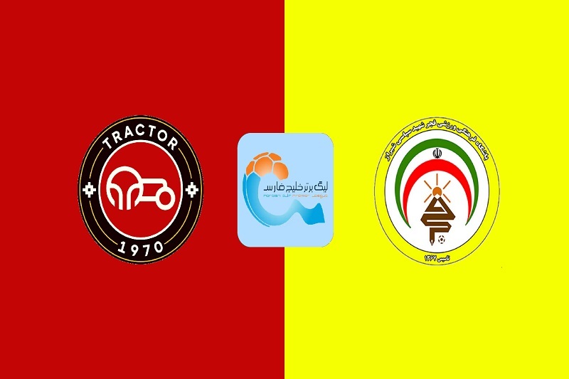 پخش زنده بازی فجرسپاسی و تراکتور امروز 17 بهمن 1404