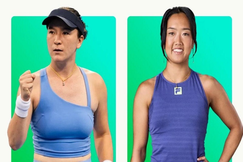 پخش زنده فینال تنیس زنان گوانگژو امروز 4 آبان 1404