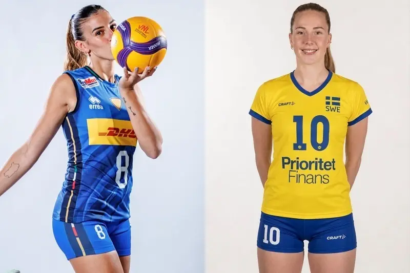 پخش زنده والیبال زنان ایتالیا و سوئد 11 شهریور 1405 | یک چهارم نهایی والیبال قهرمانی اروپا 2026