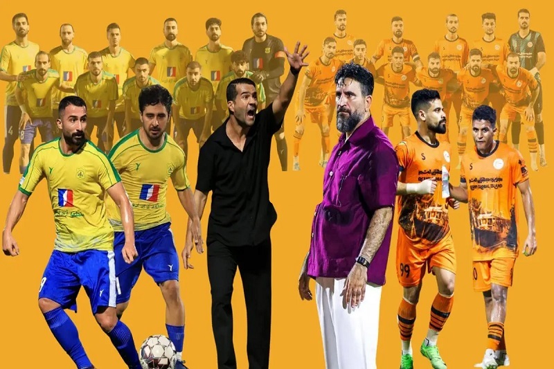پخش زنده بازی صنعت نفت و شناورسازی قشم امروز 8 مهر 1404