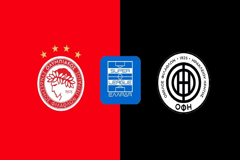 پخش زنده بازی المپیاکوس و اوفی کرت امروز 15 آذر 1404