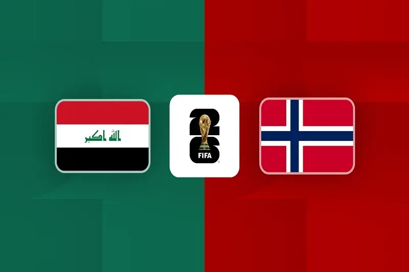 پخش زنده بازی عراق و نروژ امروز 27 خرداد 1405