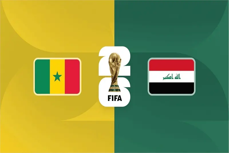 پخش زنده بازی سنگال و عراق امروز 5 تیر 1405