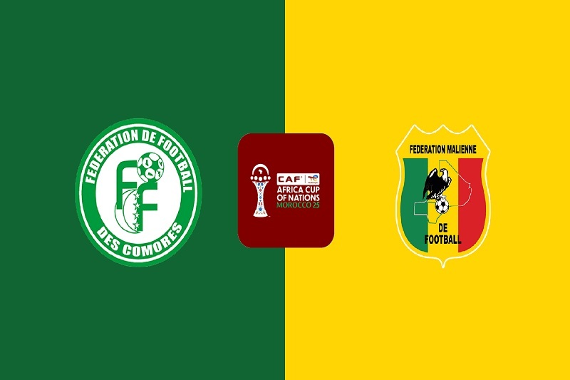 پخش زنده بازی کومور و مالی امروز 8 دی 1404