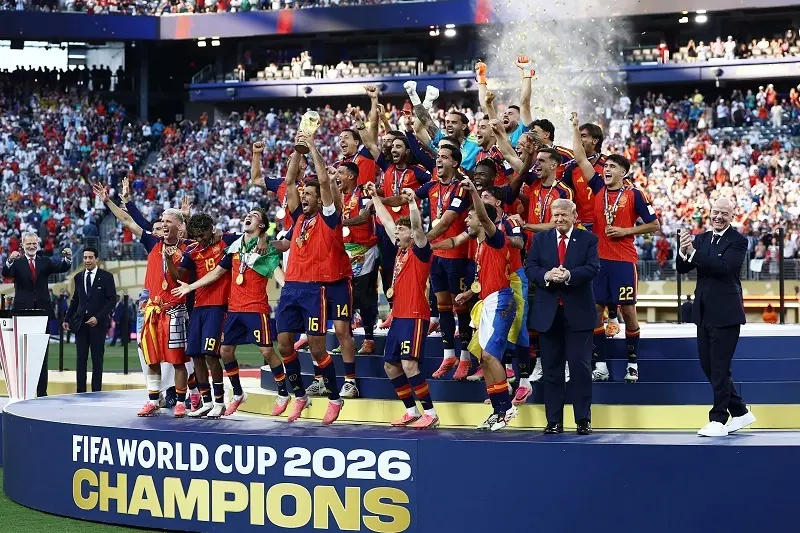 قهرمانی اسپانیا در جام جهانی 2026 | لاروخا دو ستاره میشود!