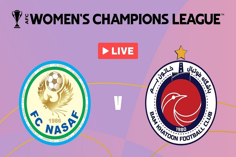 پخش زنده بازی خاتون بم و نسف قارشی امروز 29 آبان 1404