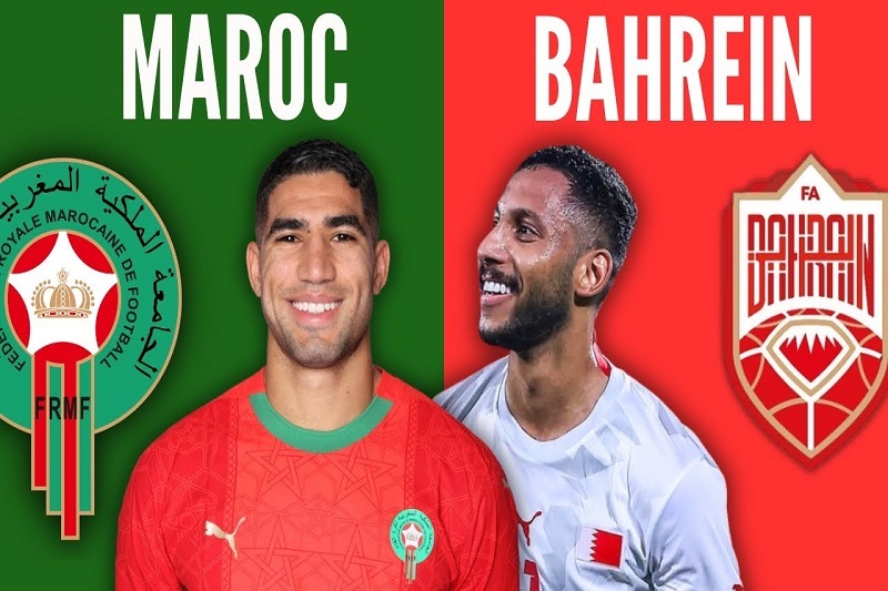 پخش زنده بازی مراکش و بحرین امروز 17 مهر 1404