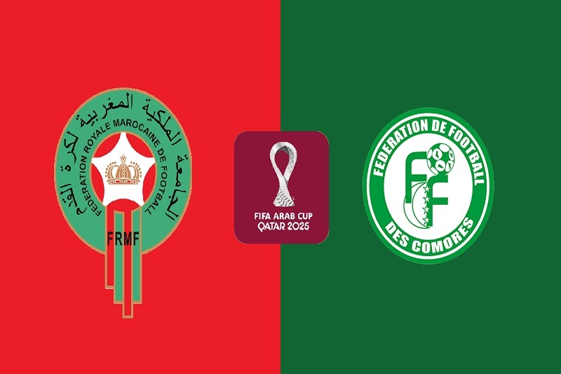 پخش زنده بازی مراکش و کوموروس امروز 11 آذر 1404