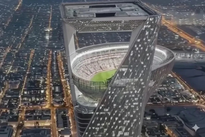 استادیوم آسمانی عربستان برای جام جهانی