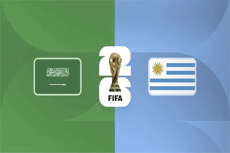 پخش زنده بازی عربستان و اروگوئه امروز 26 خرداد 1405