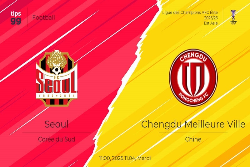 پخش زنده بازی اف سی سئول و چنگدو رونگچنگ امروز 13 آبان 1404