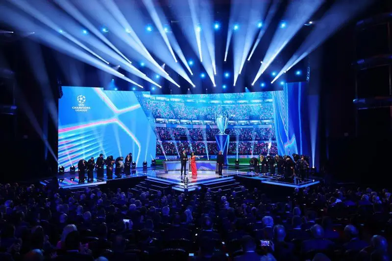 پخش زنده مراسم قرعه کشی لیگ قهرمانان اروپا 2027-2026 امروز 5 شهریور 1405