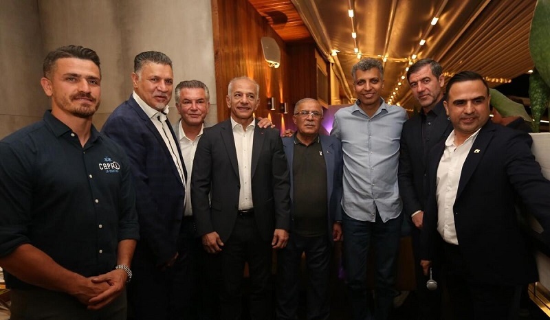 عکس جدید علی دایی و وریا غفوری در کنار همسران (+ عکس)