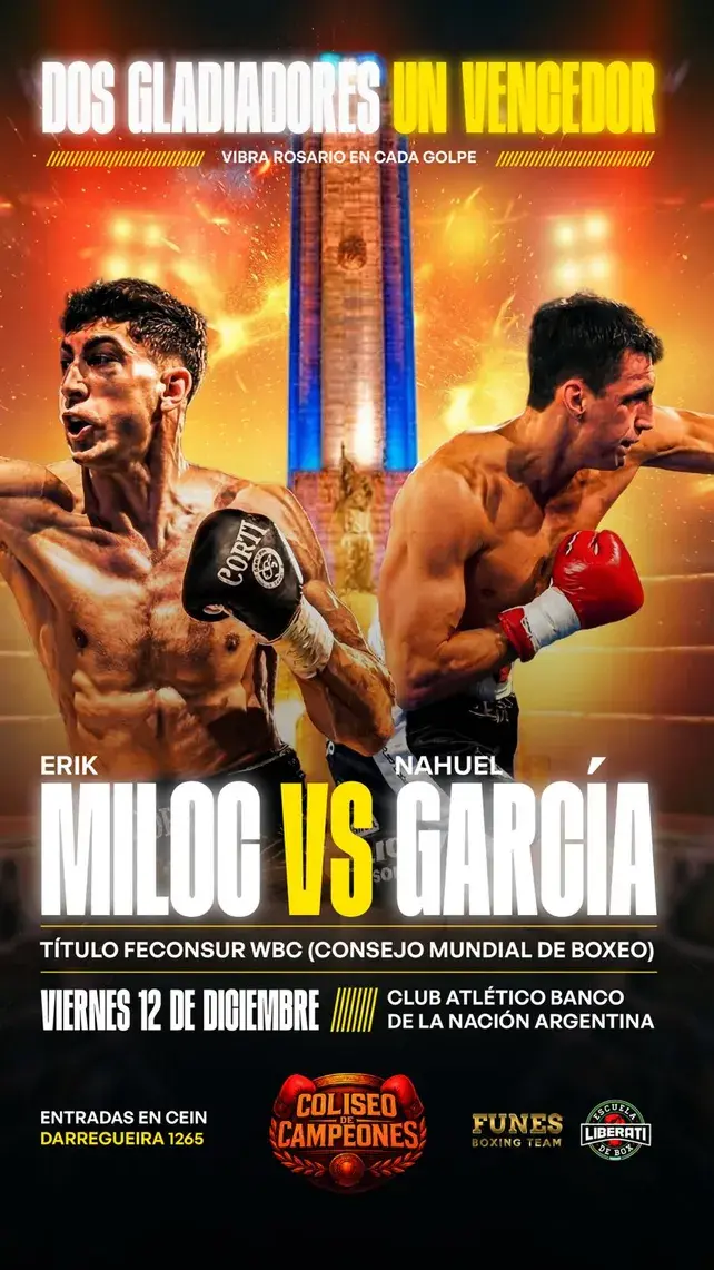 پخش زنده بوکس اریک میلوچ و گونزالو گارسیا امروز 22 آذر 1404