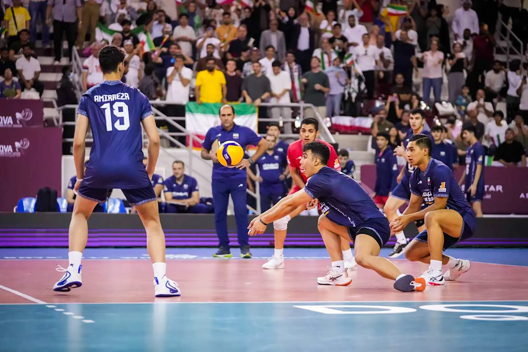 پخش زنده والیبال ایران و فرانسه 7 شهریور 1405 | فینال والیبال قهرمانی نوجوانان جهان 2026