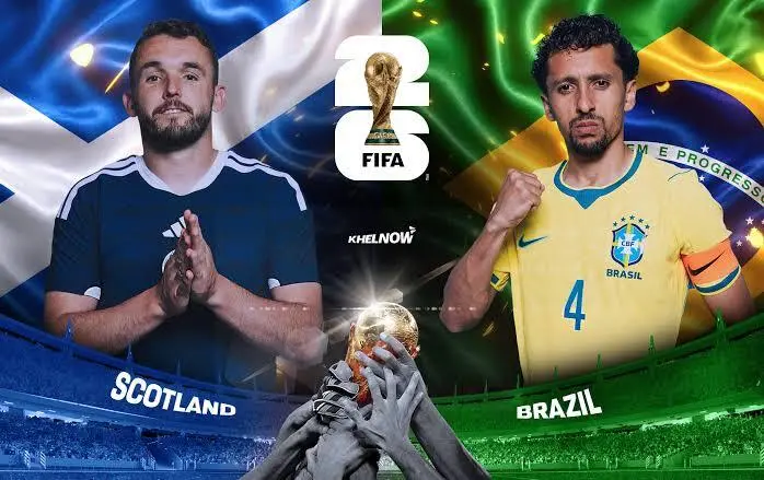 پخش زنده بازی اسکاتلند و برزیل امروز 4 تیر 1405