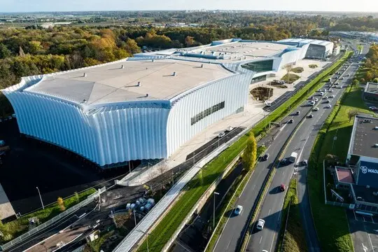 برنامه و نتایج کامل لیگ ملت‌های والیبال 2026 مردان (نمایی از بیرون محل برگزاری هفته دوم در فرانسه)