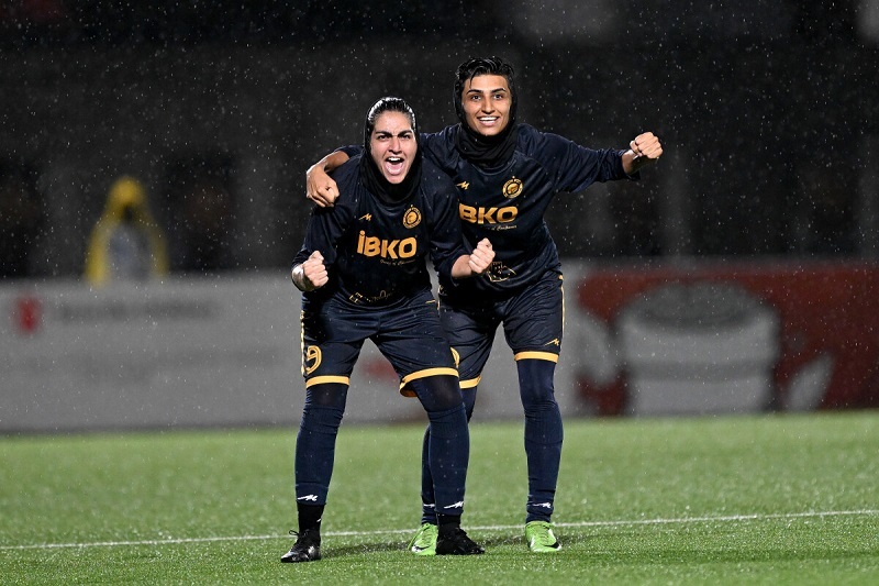 پخش زنده بازی خاتون بم و نسف قارشی امروز 29 آبان 1404