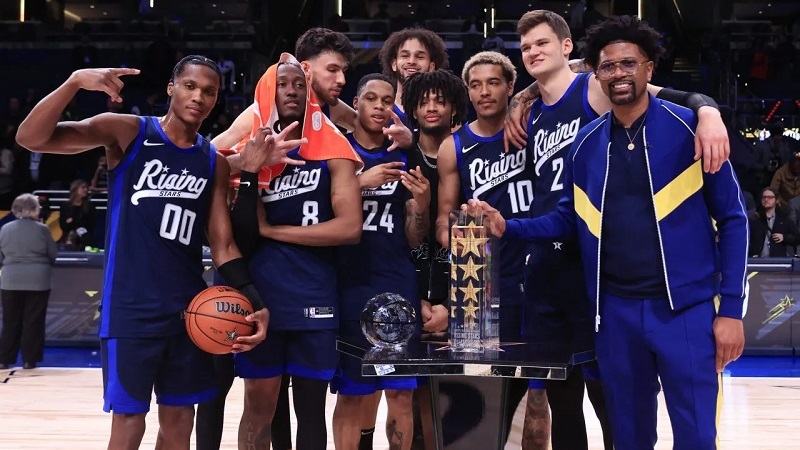 پخش زنده بسکتبال NBA Rising Stars امروز 25 بهمن 1404