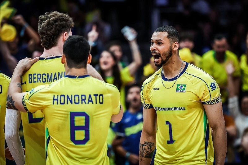 پخش زنده والیبال برزیل و چین 23 شهریور 1404 | والیبال قهرمانی جهان 2025