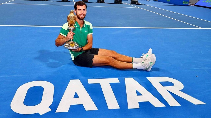 پخش زنده تنیس آزاد دوحه امروز 27 بهمن 1404