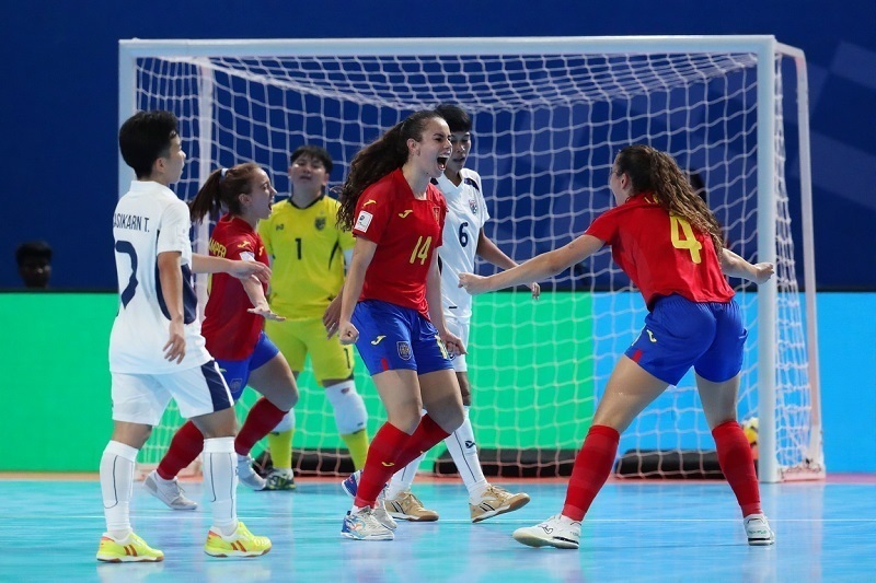 پخش زنده فوتسال زنان آرژانتین و اسپانیا 16 آذر 1404 | رده بندی جام جهانی فوتسال زنان 2025