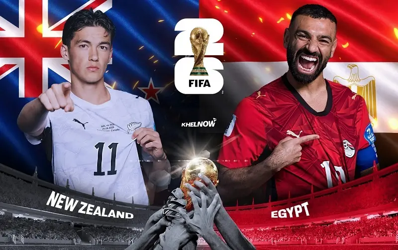 پخش زنده بازی نیوزلند و مصر امروز 1 تیر 1405