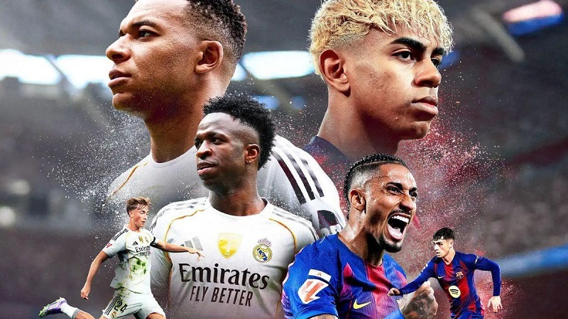 پخش زنده بازی رئال مادرید و بارسلونا امروز 4 آبان 1404