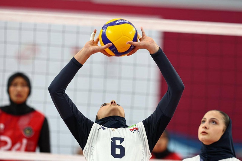 قهرمانی تاریخی دختران والیبال ایران در آسیا